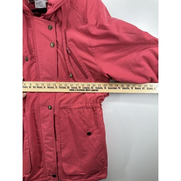 BERNARDO Vintage Women's Pink Hooded Puffer Parka Jacket (Size S) New W Tag $149 - Picture 7 of 11